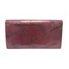 YVES SAINT LAURENT YSL logo all-over pattern Bifold Kisslock Long Wallet
