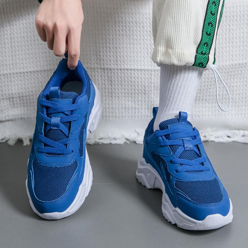 2024 Mode für Herren Neue atmungsaktive Mesh-Schuhe Schnürschuhe Freizeitschuhe Sportschuhe 4 Farben