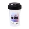 Bouteille Shaker Protéine, 540ml Tasse Mélangeur Anti-fuite pour Poudre de Protéine, Bouteille Blender Graduée pour Thé au Lait