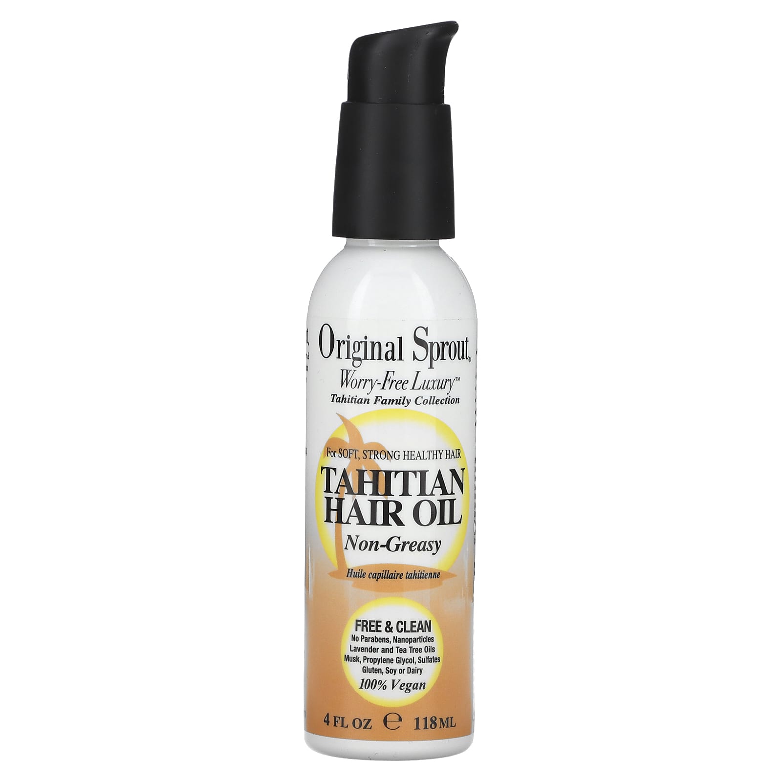 

Original Sprout, Tahitian Hair Oil, 4 fl oz (118 ml)