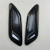 3Pcs Glossy Black ABS Car Air Flow Intake Hood Scoop Vent Bonnet Cover Universal