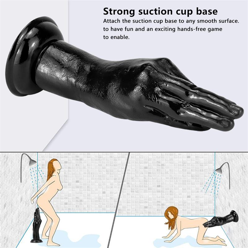 6cm Fisting Anal Plug for Men and Women Anal Asshole Sex Products Expansion Device Extra Large Dildo Palm Masturbation Device
