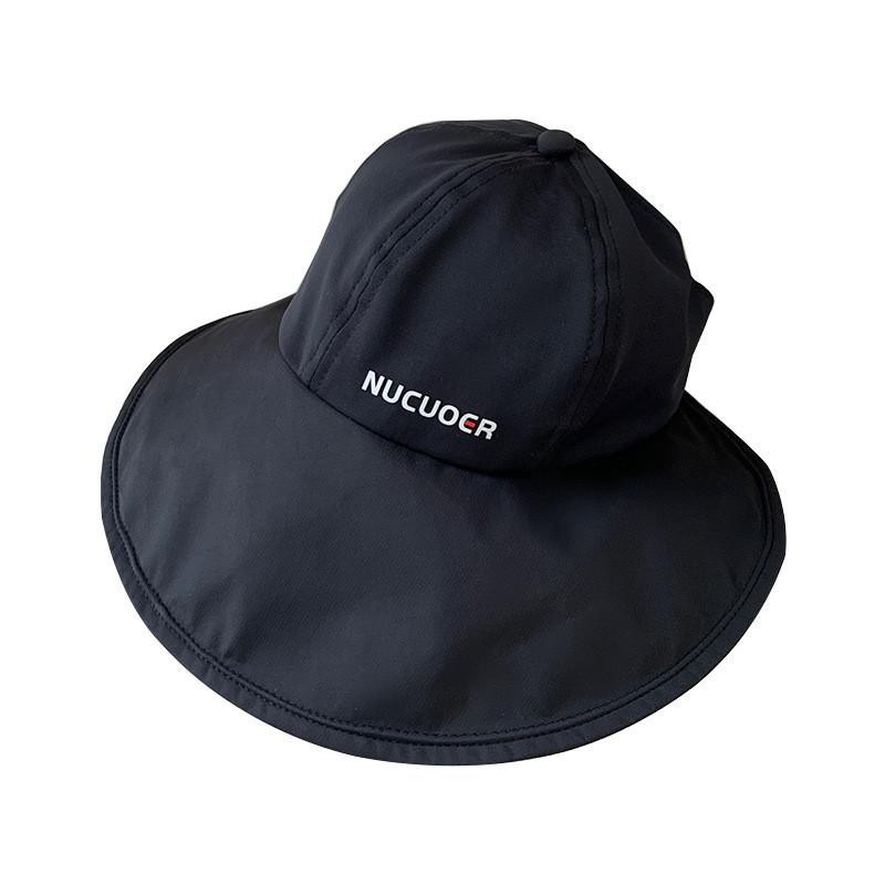 Widebrim Summer Stylish Hat For Women Antiuv Ponytail Cap Design Foldable