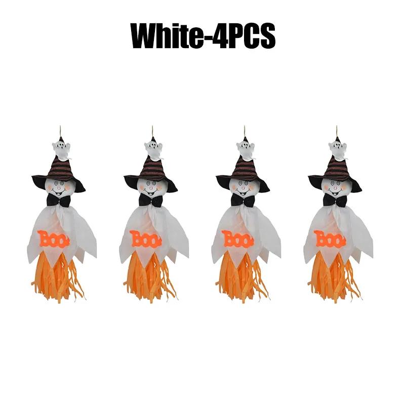 Cloth Paper Halloween Hanging Ornaments Festival Supplies Charm Fluttering Design Ghost Hanging Pendant Pumpkin Gift