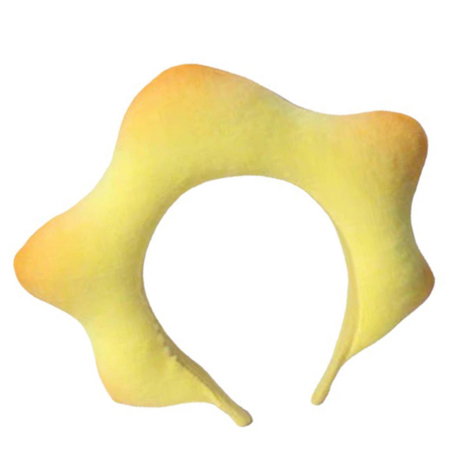 

Мультяшные стили повязки на голову мягкий уникальный обруч для волос головной убор в нескольких стилях для девочек и женщин жёлтый