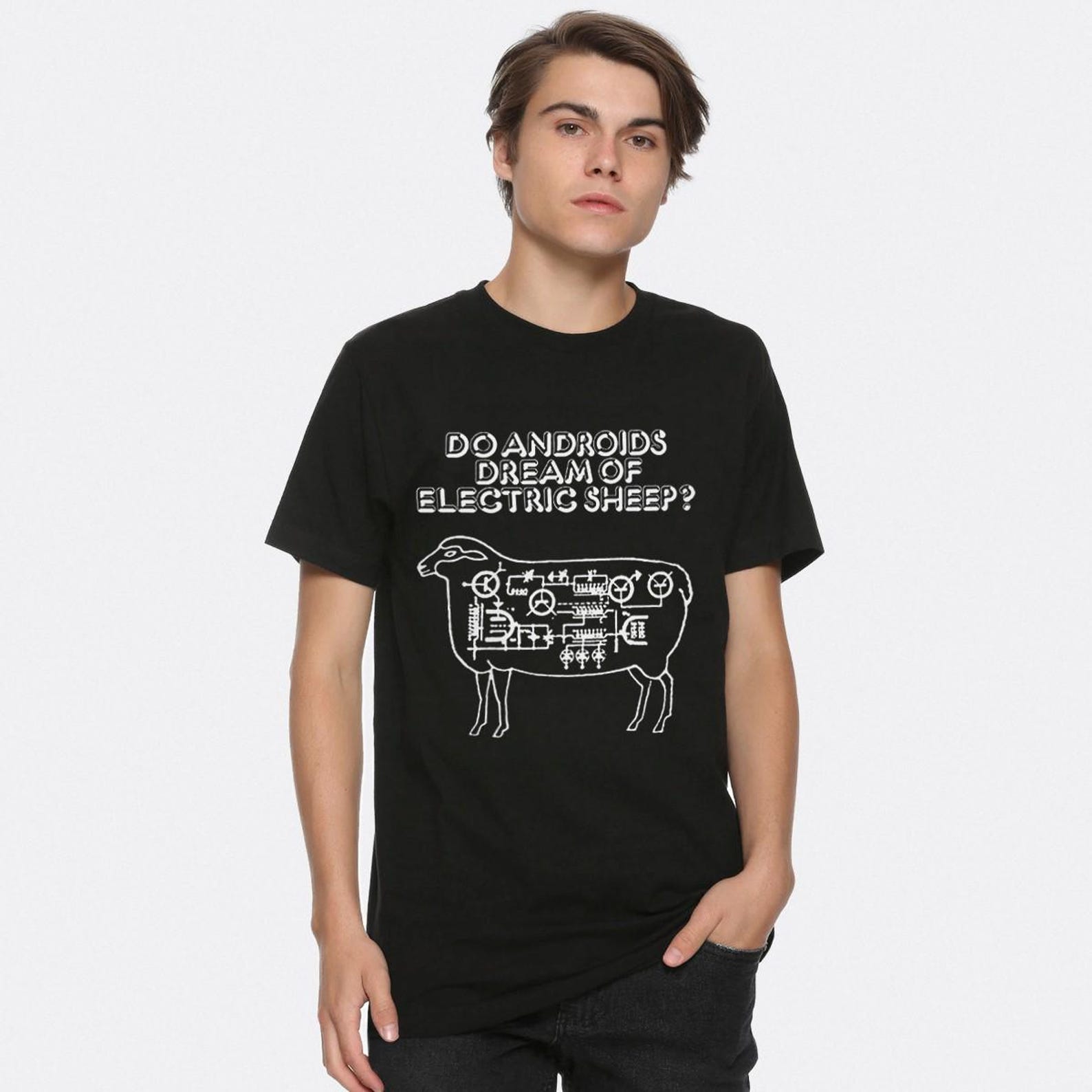Do Androids Dream of Electric Sheep Blade Runner T-Shirt, Men s Women s Sizes (KNI-015521) 4XL