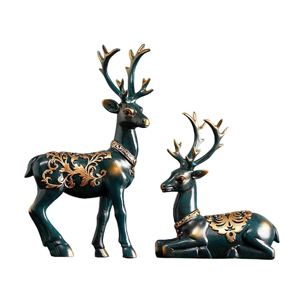 Christmas Deer Decoration Ornaments Craft Gifts