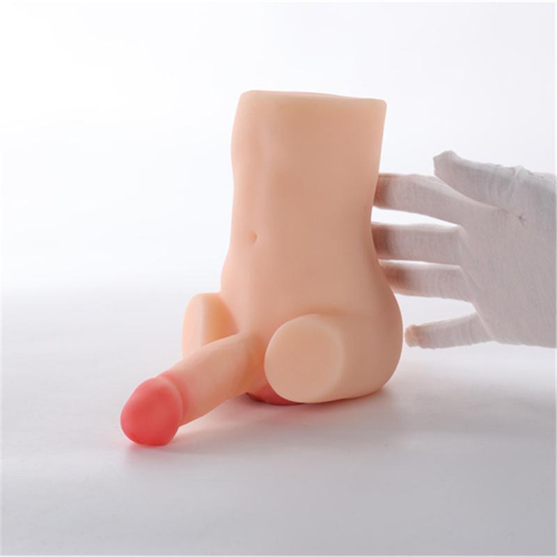 Realistické dildo Penis Vagina 2v1 masturbační pohár Sexy pomůcky Hračky pro dospělé pro muže Ženy Pár