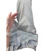 Retro Rhinestone Hotfix High Waist Wide Leg Jeans for Women - Spring/Summer 2026 Collection