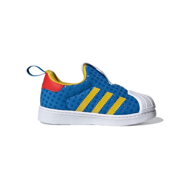 LEGO x adidas Superstar 360 I Shock Blue Baby Sneakers Footwear-White Eqt-Yellow H02731