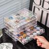 1pc drawer style acrylic multifunctional nail diamond decoration storage box desktop jewelry bead stackable organizer