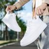 Herren Schwarz Sport SkateBoard Schuhe Sneaker Studenten Hip-Hop Weiße Schuhe High Basketballschuhe Übergröße