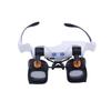 Professional LED Magnifying Glasses Rechargeable Jewelers Repair Wearing Magnifier  Jewelers