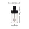 Driane Glass Seasoning Jars with Integrated Utensils