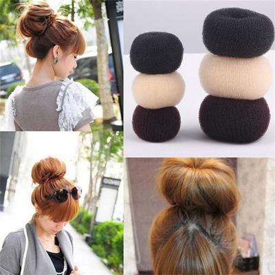 Fashion Girls Women Hair Tools Ring Accessories Magic Donut Shaper Bun Maker
