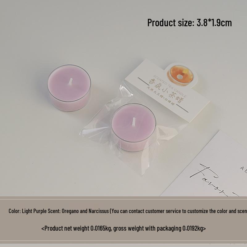 Colorful Heart-Shaped Scented Tealight Candles for Aromatherapy and Celebrations