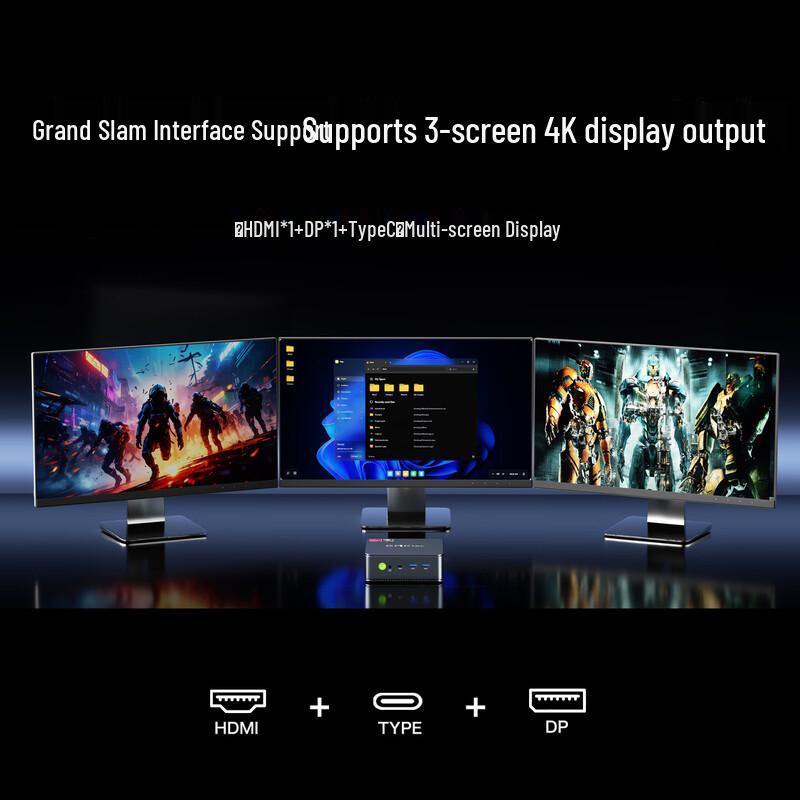 GMK M6 Ultra R5-7640HS High-Performance Mini Gaming PC (CN version)