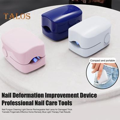 Nail Fungus Treatment Light 910nm Infrared Light 460nm Blue Light Toenail Fingernail Fungal Cleaning Onychomycosis Removal Device LED Therapy Lamp