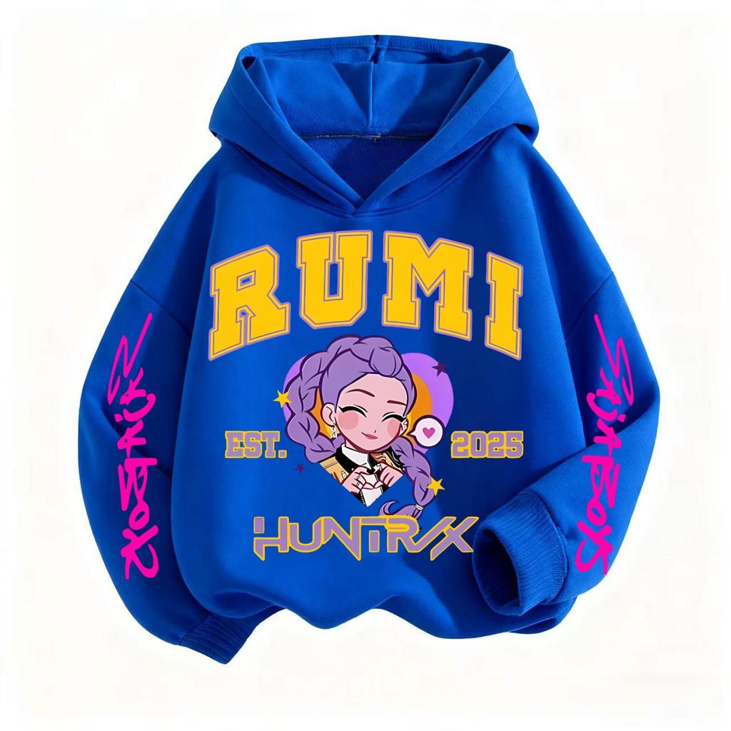 Devil Hunter Cartoon Printed Hoodie, Stylish and Comfortable Hoodies for Boys and Girls