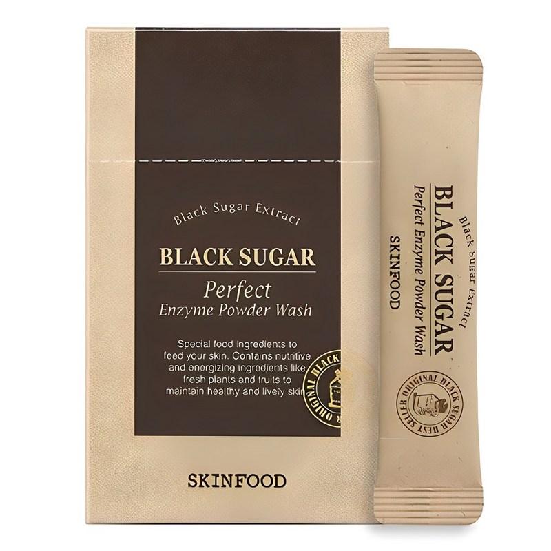 Skinfood Black Sugar Perfect Enzyme Powder Wash 30p, 36g, 1 pcs