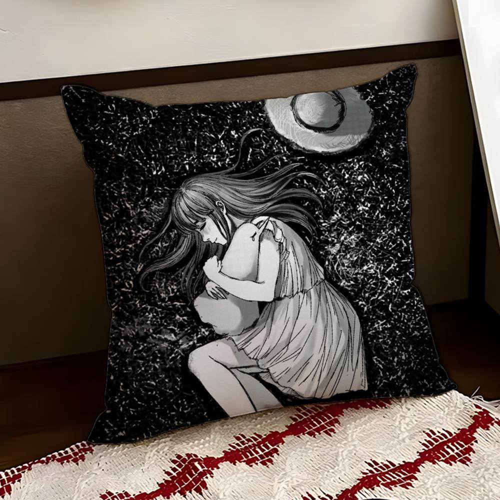 GGoodnight PPunpun Cushion Cover Reversible Soft Durable Pillow Cover Home Car MultiScene Use for Daily Comfort