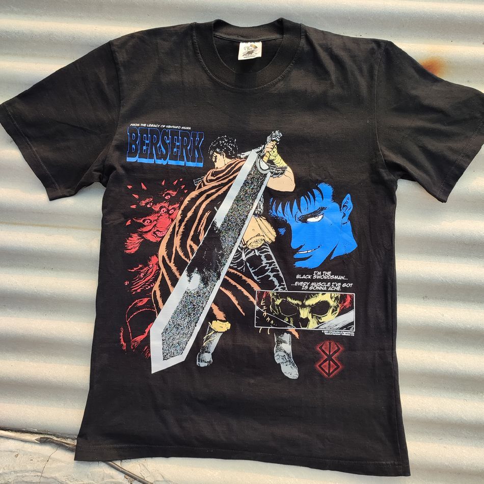 Berserk Shirt, Berserk Anime Black T-shirt Unisex S-5XL Unisex T-Shirt XXXXL