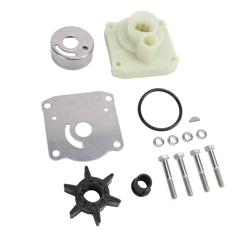 Kit de reparo de bomba d'água 61N W0078 11 00 Kit de reparo de impulsor de bomba d'água de ferro plástico para 2 a 4 tempos