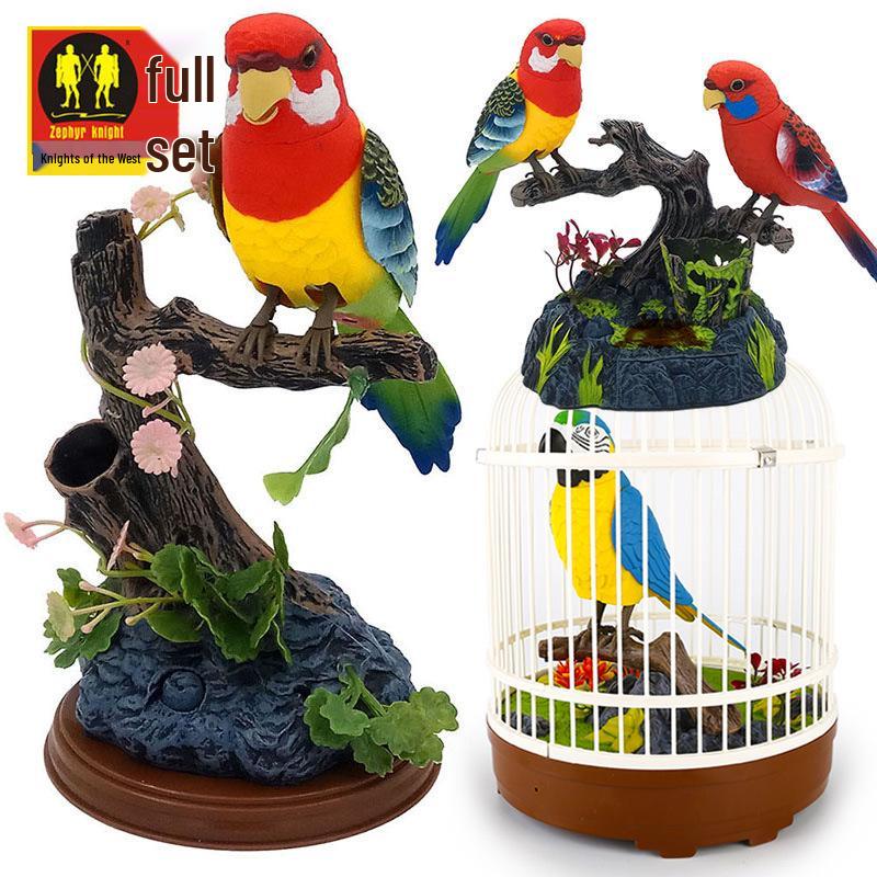 Parrot Voice Control Simulation Toy – Interactive Learning for Kids