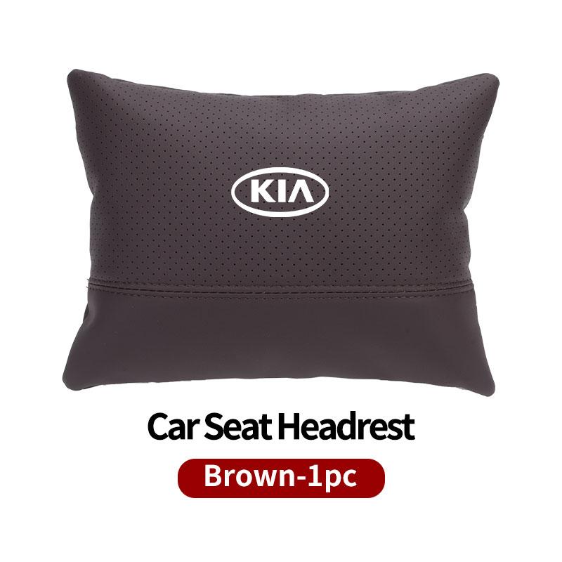 AZKSYT1 Universal Car Seat Headrest Protection Neck Breathable Cushion For KIA K5 K2 Rio Optima Sportage Venga Sorento Stonic Forte