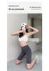 Shark Women's High Waist Gray Yoga Shorts - Spring/Summer Hip-Lifting Base Layer for Fitness