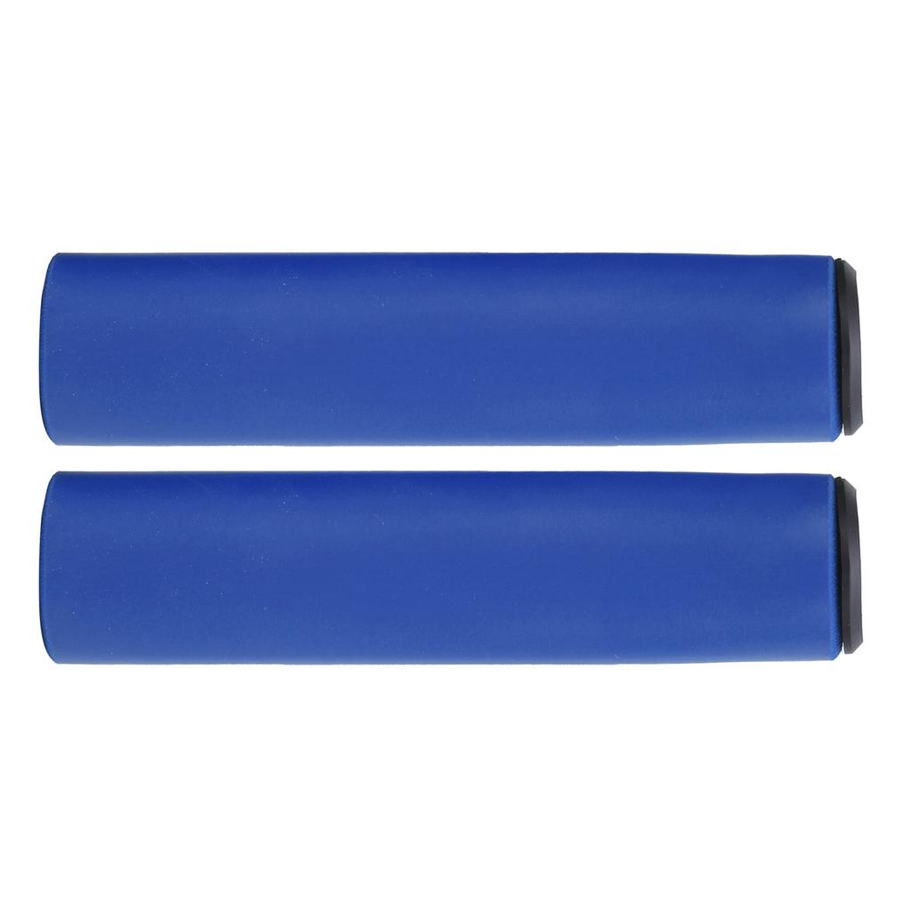 30g 1 Pair Lightweight Silicone Handlebar Sleeve for MTB Anti Slide Foam Handlebar Sleeve Bleu