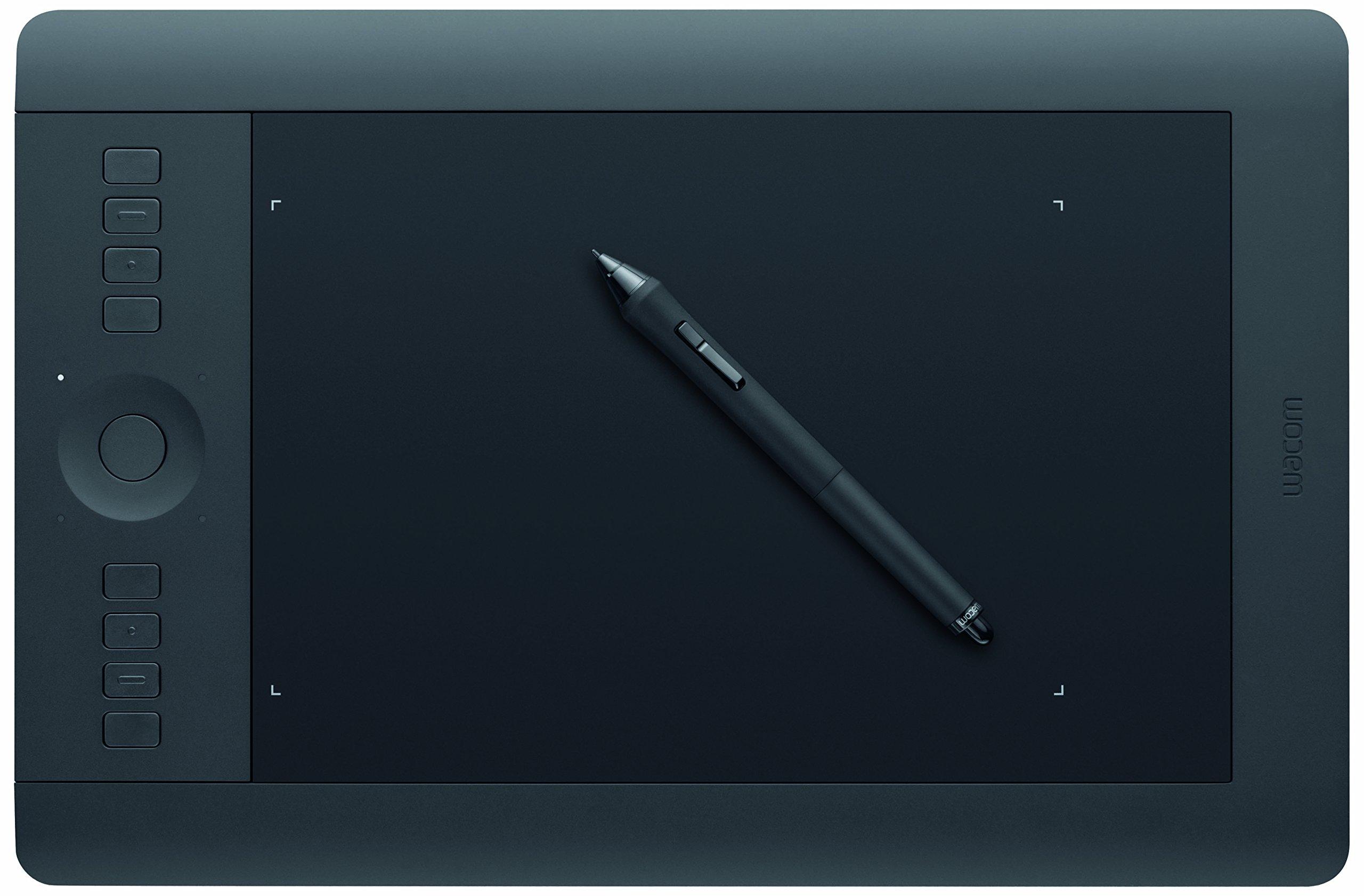 

Планшет Wacom Pen Intuos Pro M розмір Червень 2014 Модель [стара модель] PTH-651/K1 чорний