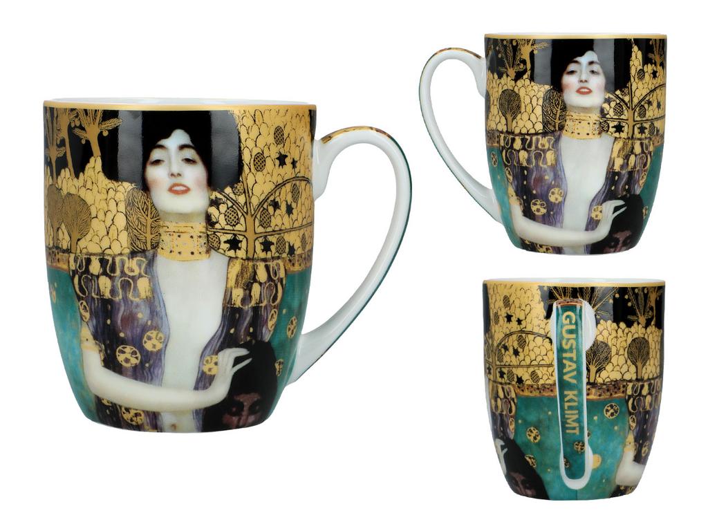 Kubek Ceramiczny Camio Gustav Klimt Judyta Na Prezent Sztuka Carmani