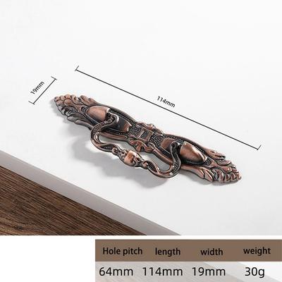 Hochwertiger Europäischer Retro Altmodischer Klassischer Vintage Schrankgriff Möbelgriff für Küchenschrank Schubladengriff
