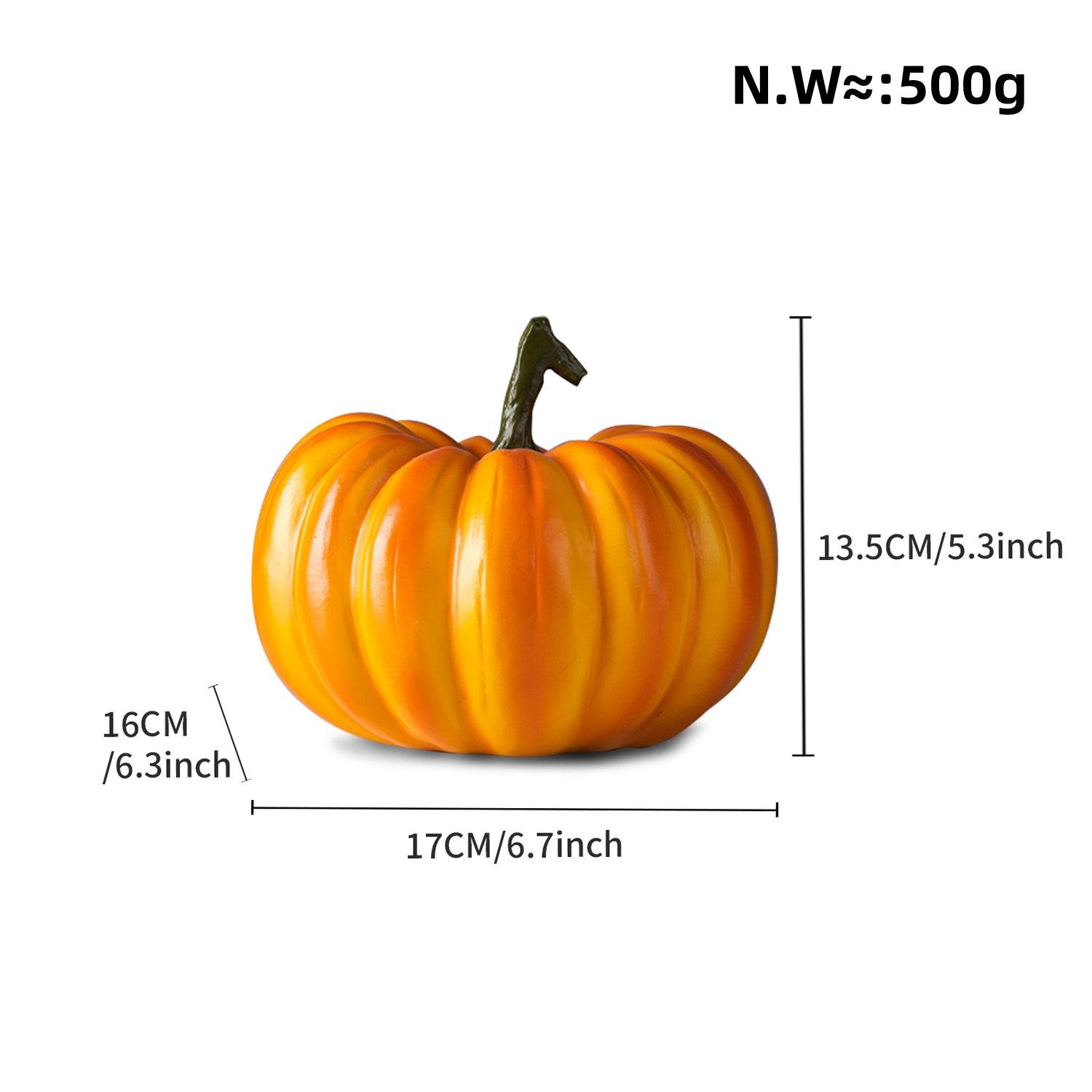

Modern Minimalist Simulated Pumpkin Scene Resin Craft Ornaments Halloween Best Home Use Holiday Decoration Supplies