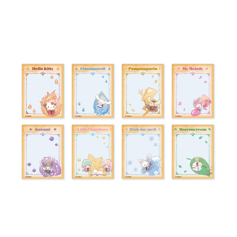 

Sanrio Characters 03 Wizard Art Акриловая карта 8 штук BOX ver. [Иллюстрация графика]