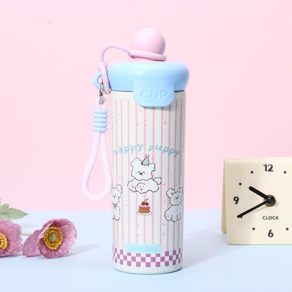 Large Capacity 316 Stainless Steel Insulated Straw Cup with Handle