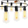E12 High Voltage LED String Lights - ST38, Colorful Indoor/Outdoor Decoration for Garden or Camping