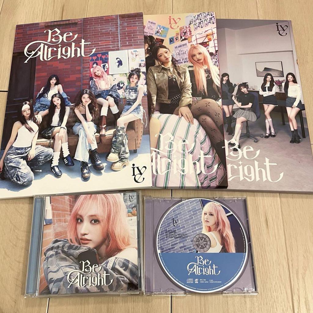 [USED] IVE BE ALRIGHT CD First Press Limited Edition Bonus Trading Card Collection Liz