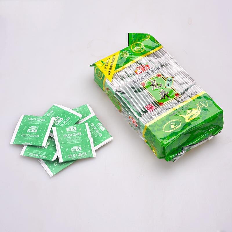 Чай зеленый Kaikoo Value Dragon Well в пакетиках 110г — фото 6