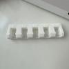 Pressure Washer Nozzle Holder with 5 Slots Wall Mount Car Washer 0/15/25/40 Degrees Soap Nozzle Tips Storage Rack Organizer