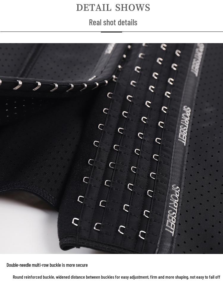 Latex Waist Trainer & Lumbar Support Slimming Binder for Postpartum Recovery and Exercise