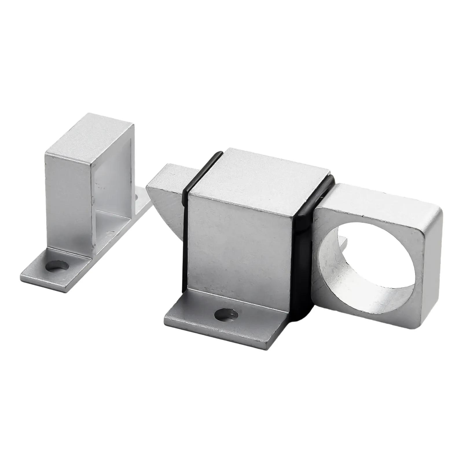 

Square Self Closing Bolt Utomatic Latch Utomatic Latch SASH Door Spring Bounce Lock For Any Door Or SASH Setup. серый