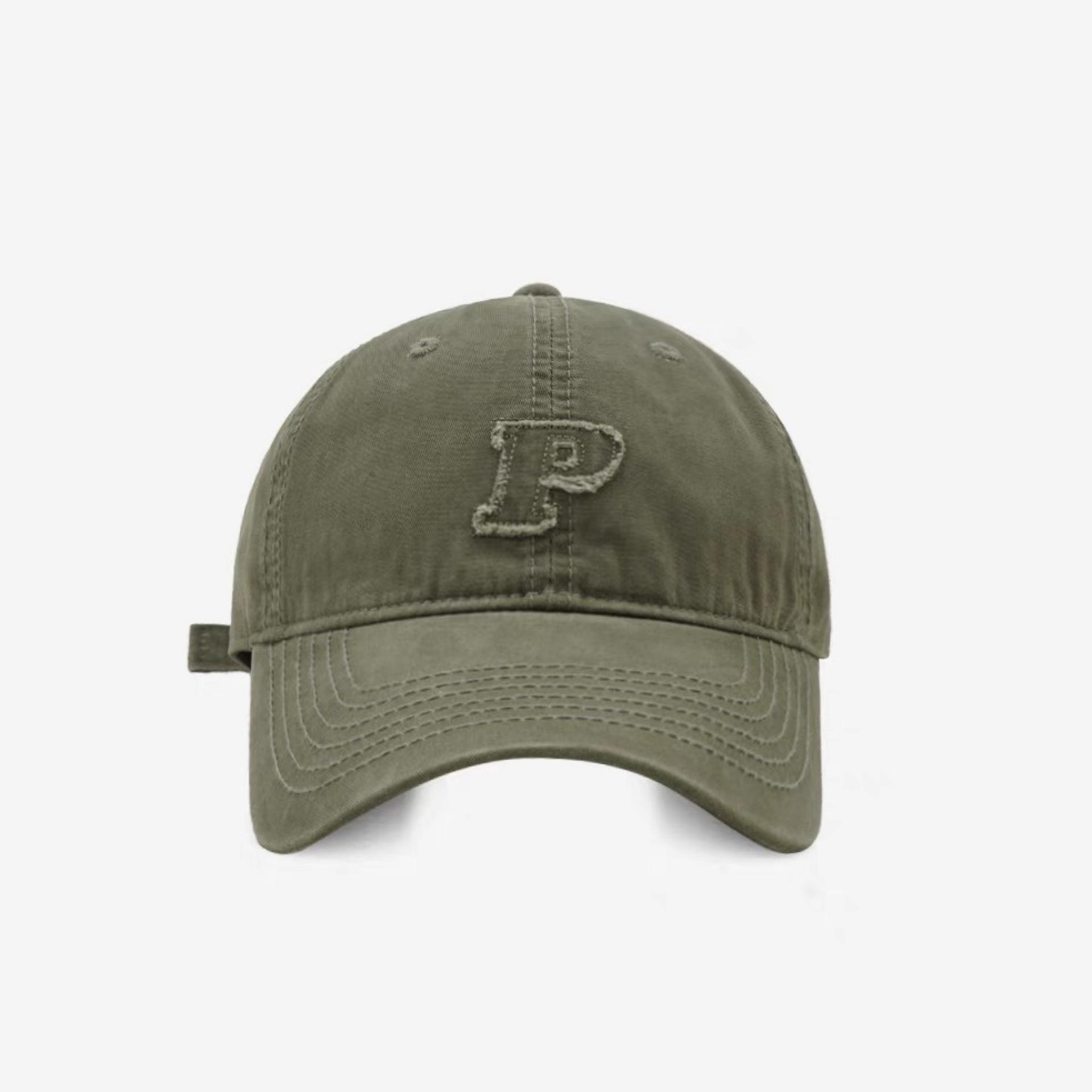 

New Grey Wide Brimmed Deep Top Baseball Cap for Women and Soft Blue Cap for Men Adjustable