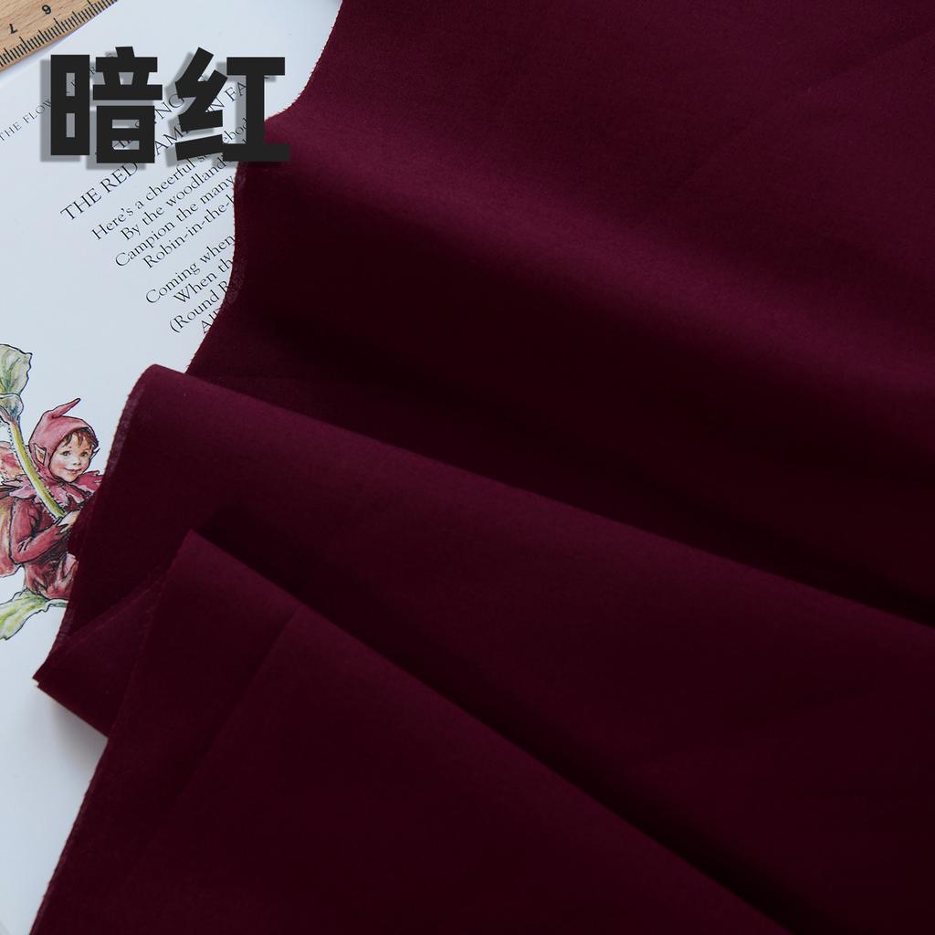 140x50cm 60s Pure Cotton Fabric Solid Color Plain Weave Cloth for Clothing DIY Craft Sewing Cloth