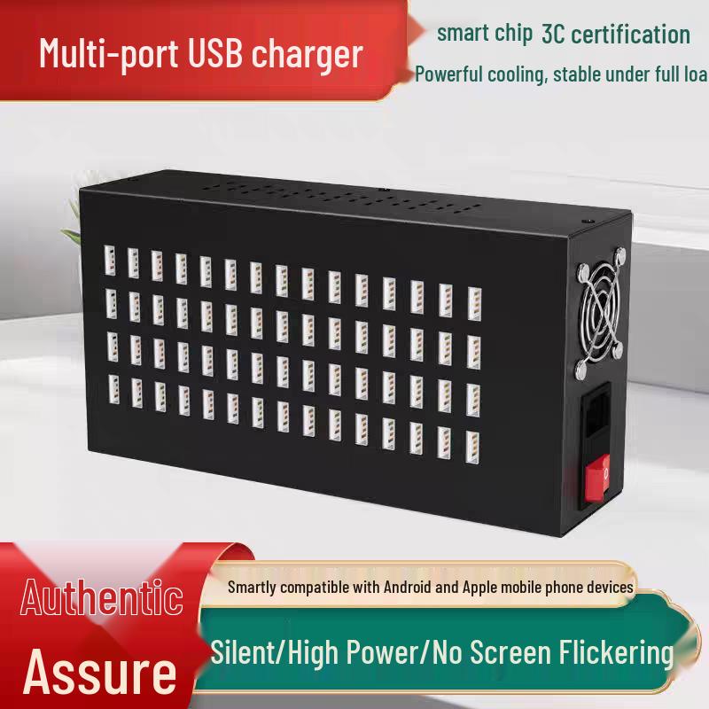 5V 2A Multi-Port USB Charger (20 To 100 Ports) for Mobile Phones