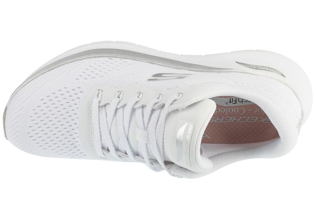 Skechers Arch Fit 2.0 - Glow The Distance, Womens white Sports shoes