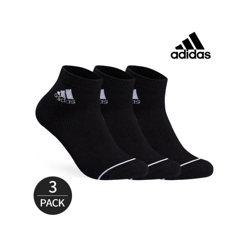 

AdidaS Men S Performance V Line Banding Ankle SockS 3p Bk 3legged set BKFREE