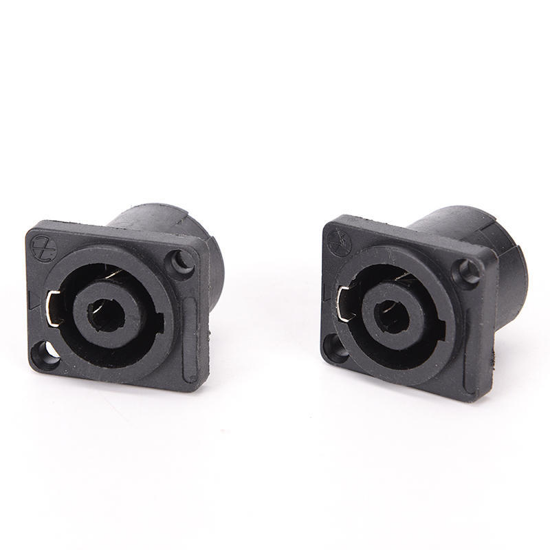10X Speakon 4 Pin Female Jack Compatible Audio Cable Panel Socket Connector  Sale