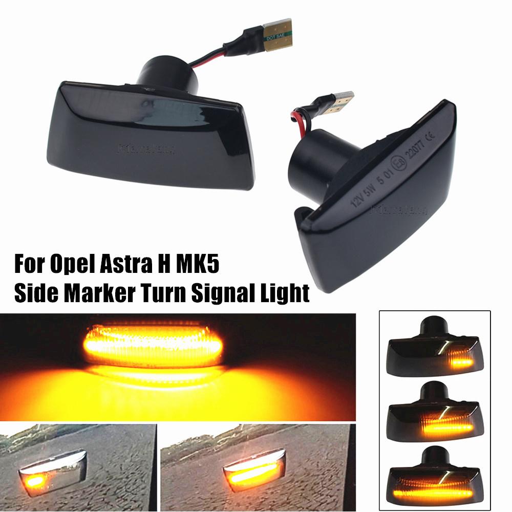 

Dynamic LED Turn Signal Blinker Lamp For Opel ignia Astra H Corsa D Zafira B Meriva Adam Sequential Blinker Side Marker Light Dynamic Smoked